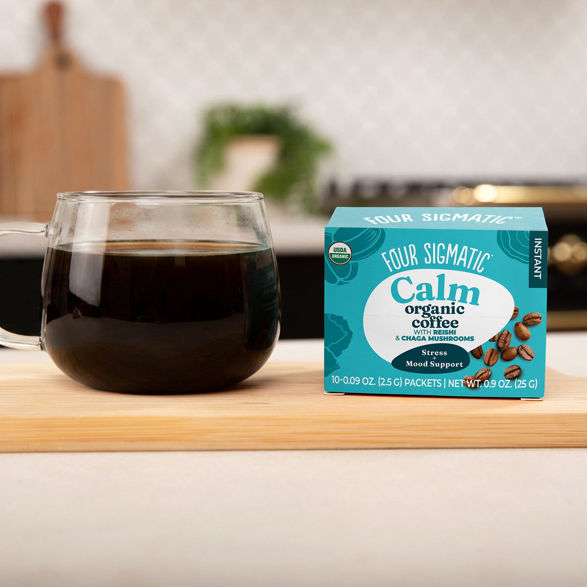 Calm Instant Coffee Packets