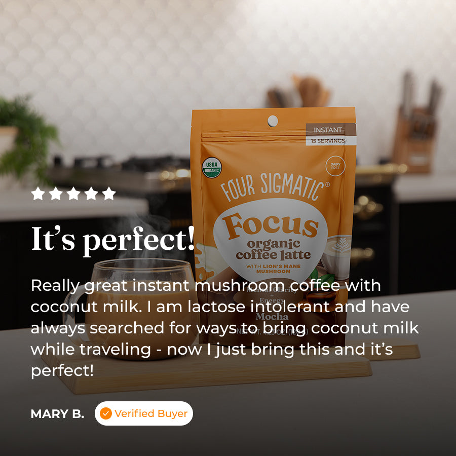 Focus Organic Coffee Latte - Original