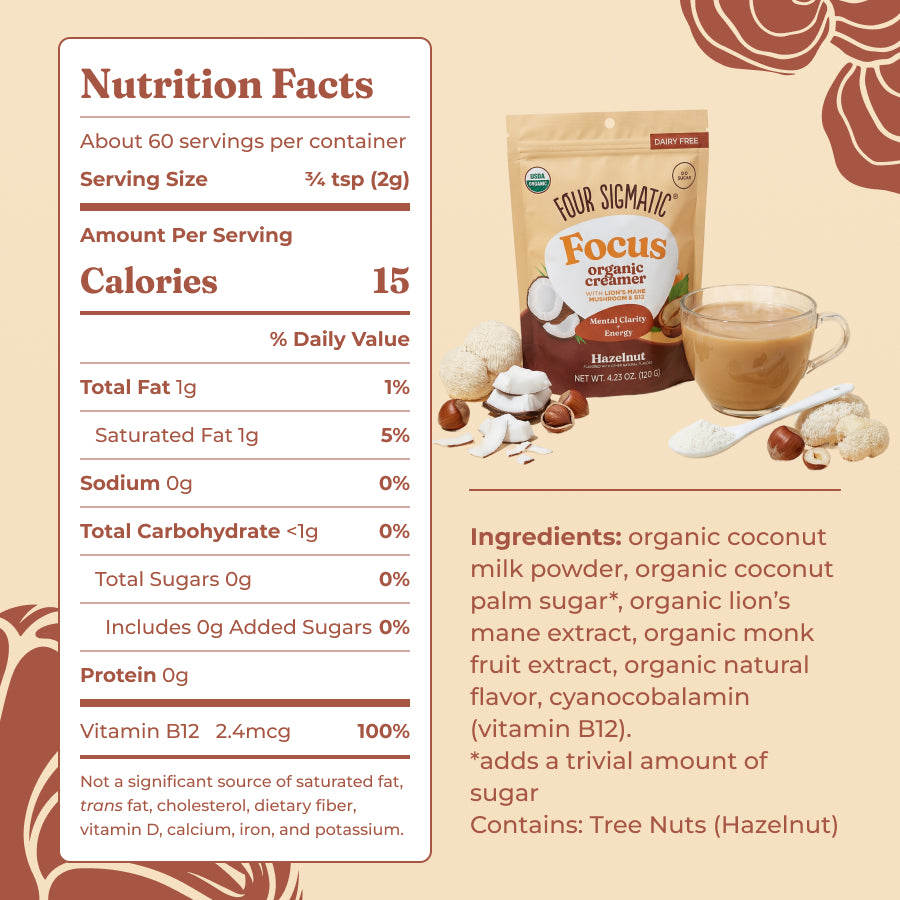 Focus Creamer – Hazelnut
