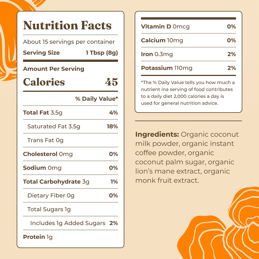 Focus Organic Coffee Latte - Original
