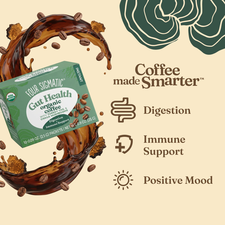 Gut Health Instant Coffee Packets