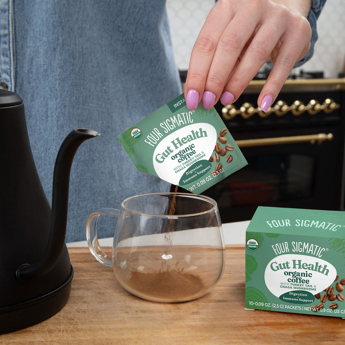 Gut Health Instant Coffee Packets