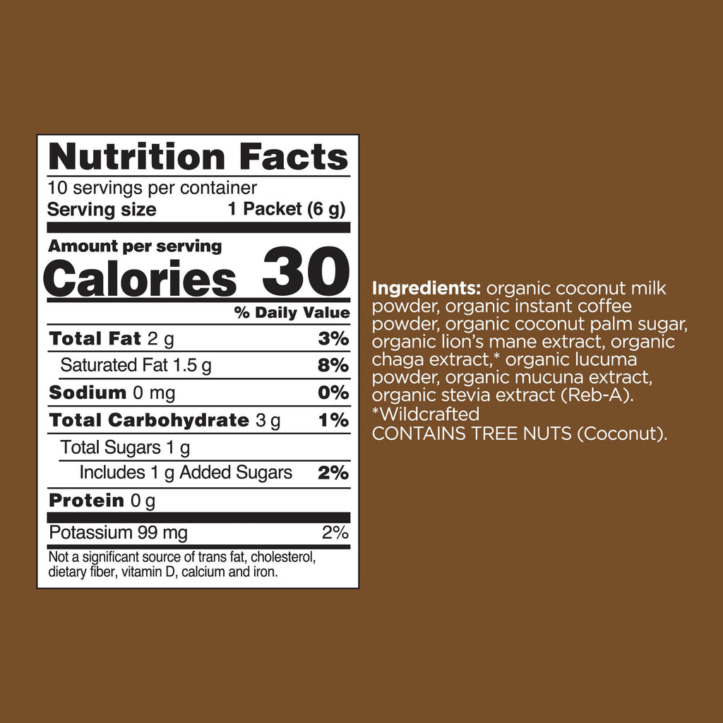 Focus Instant Coffee Latte Packets